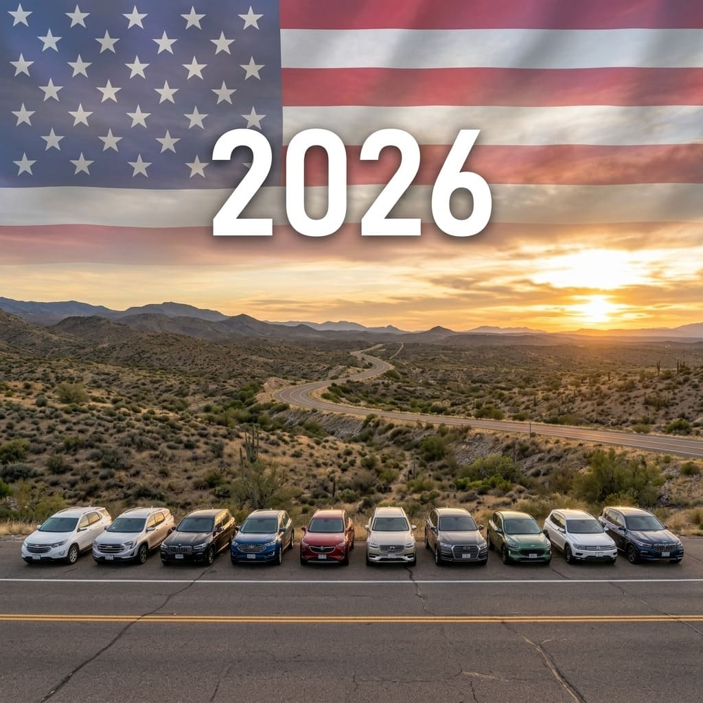 Топ-10 кроссоверов из США: лучшие и самые популярные модели